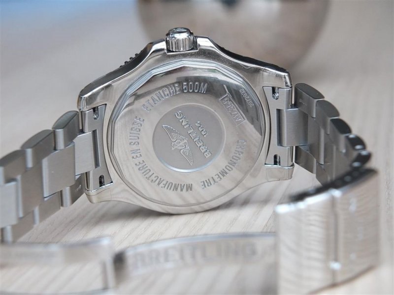 Breitling Superocean II 42 Men's A17365D1-C915-161A Watch - Case Back