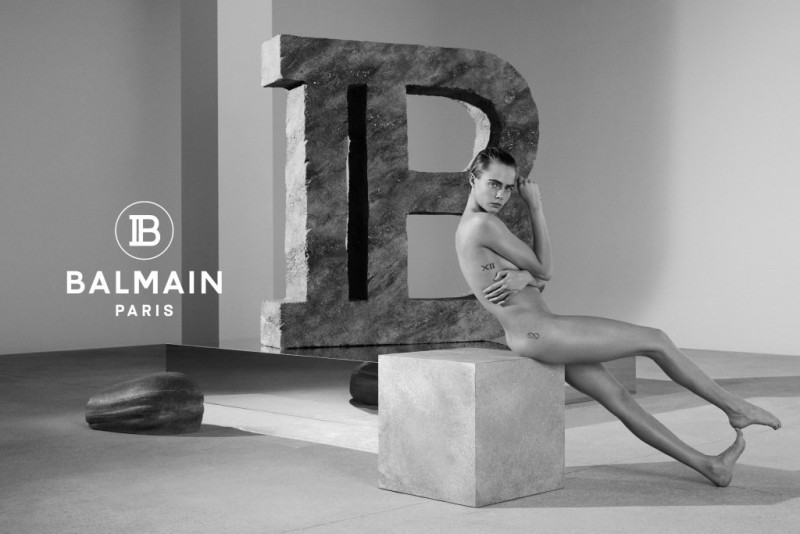 Cara Delevingne and Balmain Recreates Infamous Janet Jackson Pose For New Campaign 4
