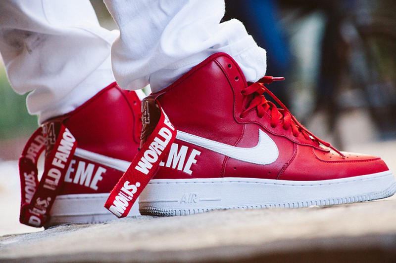 Supreme x Nike Air Force 1 Hi Collection