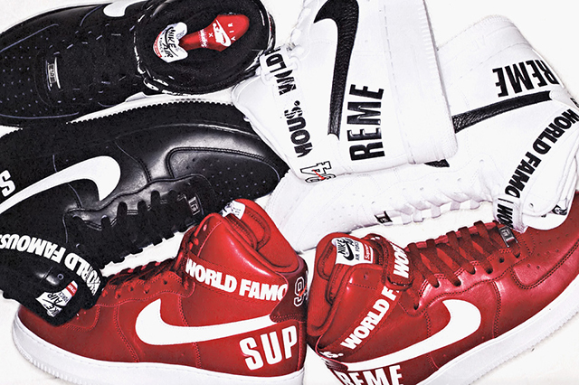 Supreme x Nike Air Force 1 Hi Collection 13