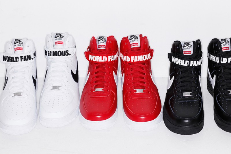 Supreme x Nike Air Force 1 Hi Collection 3