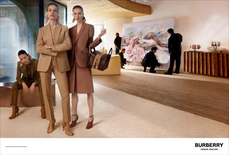 Chief Creative Officer Riccardo Tisci Drops First Ad Campaign for Burberry