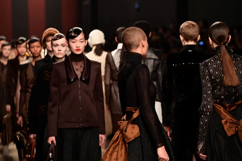 Fendi Show During the Milan Fashion Week is a Farewell to Karl Lagerfeld