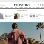 Mr Porter home page screenshot on March 29, 2019