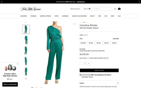 Saks Fifth Avenue 2019 Review
