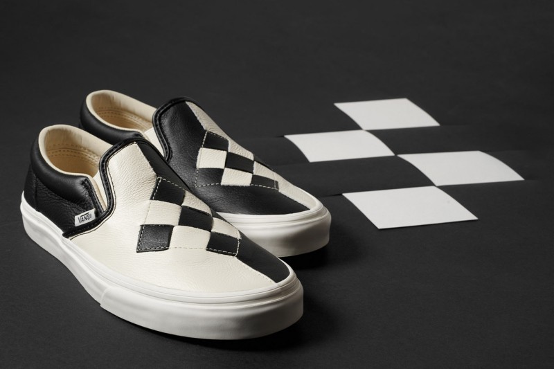 Vans Premium Woven Checkerboard Slip-On 2