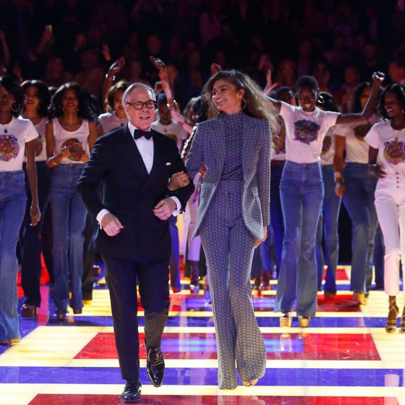 Zendaya Finally Drops Collab With Tommy Hilfiger During Paris Fashion Week 8