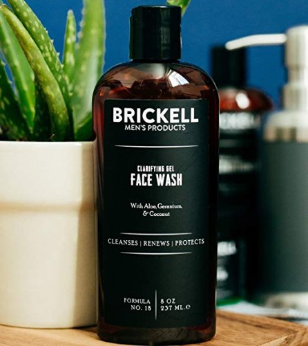 Brickell Men’s Clarifying Gel Face Wash 1