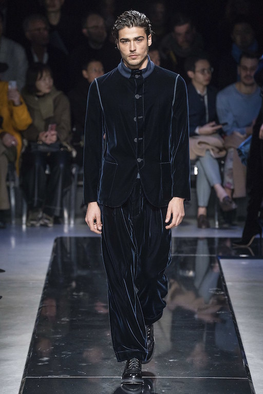 Giorgio Armani Fall 2019 Menswear Collection Review