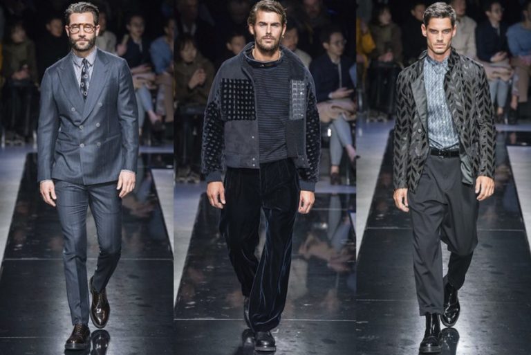Giorgio Armani Fall 2019 Menswear Collection Review