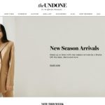 The Undone home page screenshot on April 29, 2019