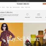 Vestiaire Collective home page screenshot on April 1, 2019