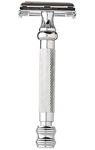Parker 97R Traditional Short Handle Double Edge Safety Razor 1