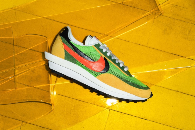 Sacai x Nike LDV Waffle Trainer 'Green 